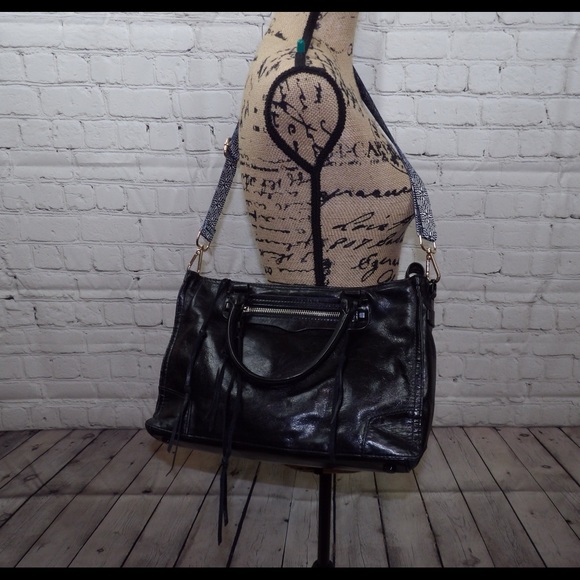 Rebecca Minkoff glazed leather Moto - Picture 3 of 6